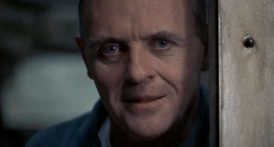 as Dr Hannibal Lecter in