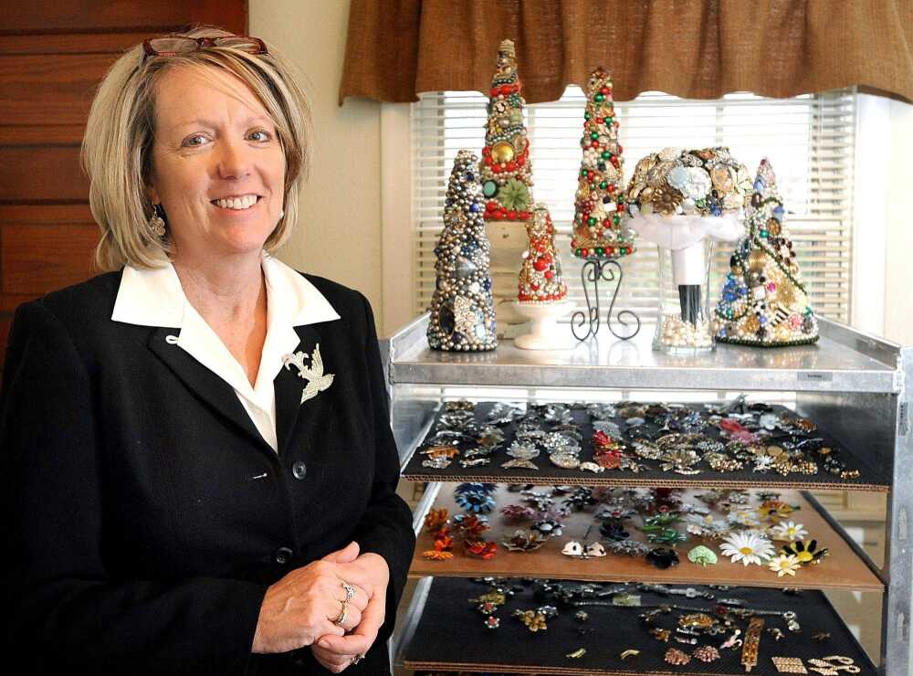 Story: Marlene Lindman has been collecting jewelry and giving it