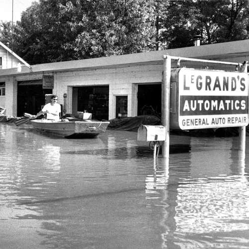 Relentless flood swamped towns, turned roads into lakes 25 years ago this summer